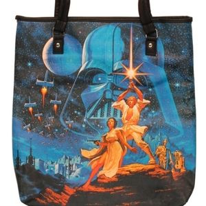 Loungefly Luke & Leia Star Wars Tote
